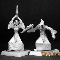 Miniature<Darkthrall Cultists (9): Warlord RPR 06175 - Miniature Marvels: Airplane Models & Painted Dice