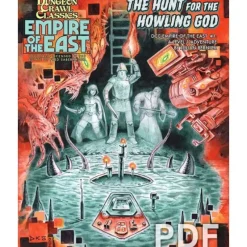 Shop All*DCC: Empire of the East #1: The Hunt For The Howling God - Miniature Marvels: Airplane Models & Painted Dice