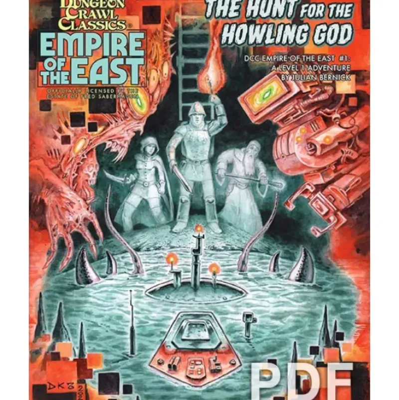 Shop All*DCC: Empire of the East #1: The Hunt For The Howling God - Miniature Marvels: Airplane Models & Painted Dice