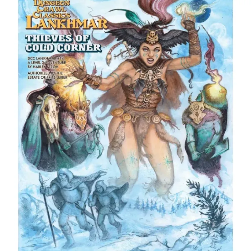 Shop All*DCC: Lankhmar #14: Thieves of Cold Corner - Miniature Marvels: Airplane Models & Painted Dice