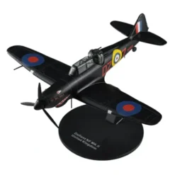 Airplane Model*De Agostini #43 1:72 Boulton Paul Defiant NF - No. 151 Squadron, Royal Air Force, RAF Wittering, 1941 - Miniature Marvels: Airplane Models & Painted Dice