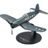 Airplane Model*De Agostini #16 Vought F4U-1a Corsair - 16-victory ace Ira Kepford, VF-17 "Jolly Rogers," U.S. Navy, 1944 - Miniature Marvels: Airplane Models & Painted Dice