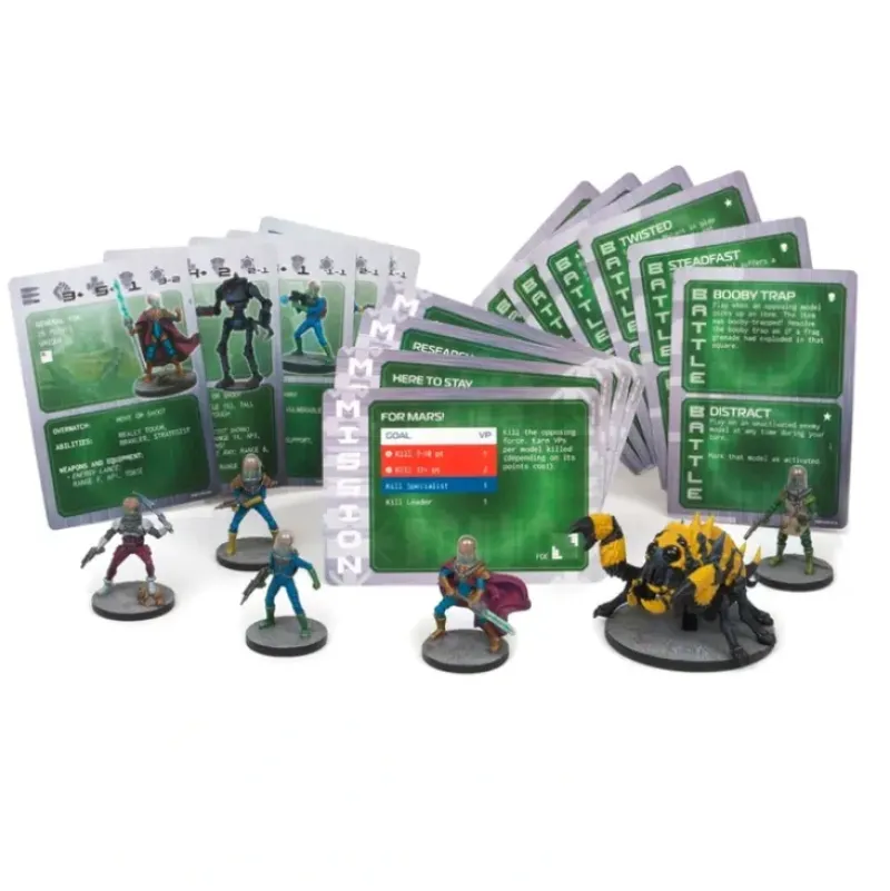 Shop All*Deadzone: Mars Attacks - Martian Card Deck MGE MGDZM16-1 - Miniature Marvels: Airplane Models & Painted Dice