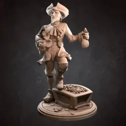 Miniature<Dealer - Miniature Marvels: Airplane Models & Painted Dice