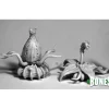Miniature<Death Star Lilies (2): Bones RPR 77504 - Miniature Marvels: Airplane Models & Painted Dice