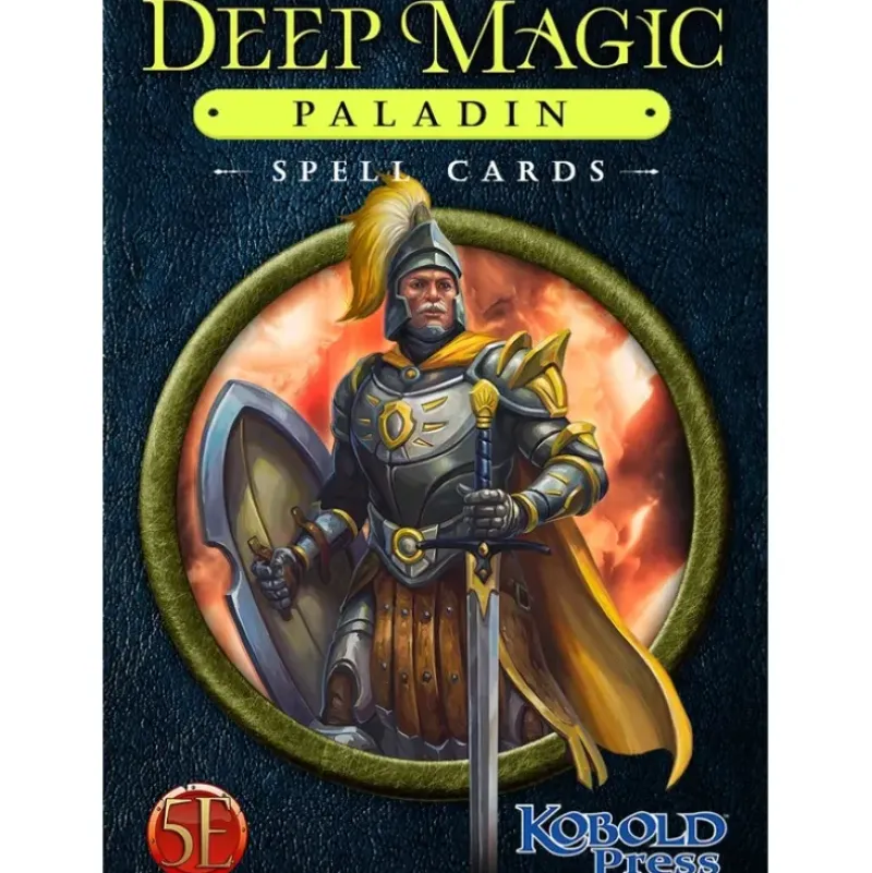 Shop All*Deep Magic Spell Cards: Paladin (5E) PZO KOB9191 - Miniature Marvels: Airplane Models & Painted Dice