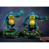 Miniature<Deep Ones (2): Dark Heaven Legends RPR 03707 - Miniature Marvels: Airplane Models & Painted Dice