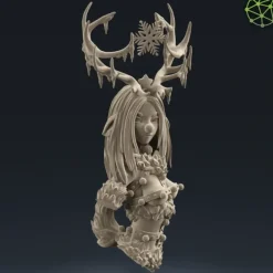 Shop All*Delilah Christmas Bust, NSFW - Miniature Marvels: Airplane Models & Painted Dice