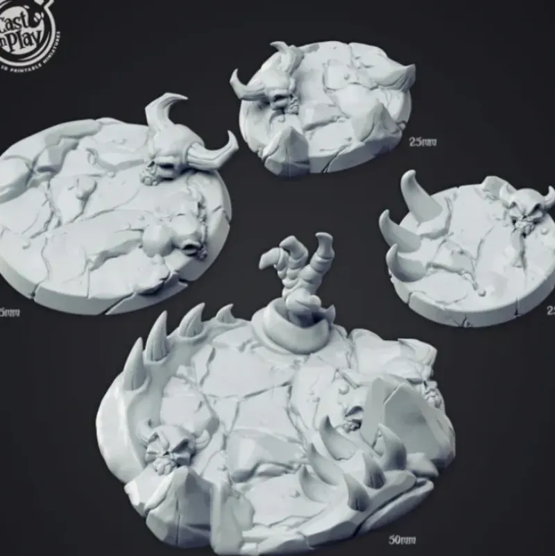 Shop All*Demon Hunter Bases - Miniature Marvels: Airplane Models & Painted Dice