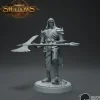 Miniature<Demon King Executioner Standing - Miniature Marvels: Airplane Models & Painted Dice