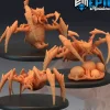 Miniature<Desert Spiders - Miniature Marvels: Airplane Models & Painted Dice