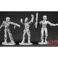 Miniature*DHL Classics - Mummies: Dark Heaven Legends RPR 03523 - Miniature Marvels: Airplane Models & Painted Dice