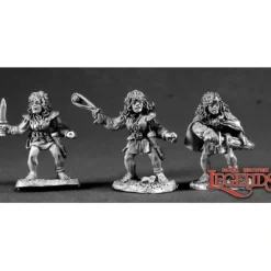 Miniature<DHL Classics: Female Halflings: Dark Heaven Legends RPR 03359 - Miniature Marvels: Airplane Models & Painted Dice