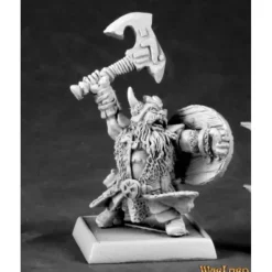 Miniature<Dhulrekk Thulfinson, Rune Warrior: Warlord RPR 14588 - Miniature Marvels: Airplane Models & Painted Dice