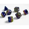 Dice<Dice Set: Pink + Green + Blue SDZ 0002-07 - Miniature Marvels: Airplane Models & Painted Dice