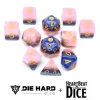 Shop All*Die Hard Dice - Heartbeat Dice - Opaque Genderfluid Pride 11 Piece RPG Set - Miniature Marvels: Airplane Models & Painted Dice