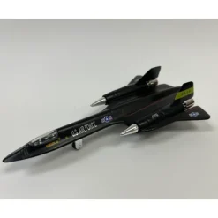 Airplane Model*Diecast Pull-Back Toy SR-71 Blackbird USAF - Miniature Marvels: Airplane Models & Painted Dice