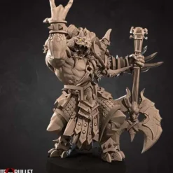 Miniature<Diox, the Metal Bard Dragonborn - Miniature Marvels: Airplane Models & Painted Dice