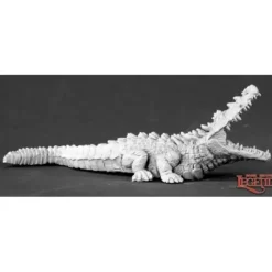 Miniature<Dire Crocodile: Dark Heaven Legends RPR 03422 - Miniature Marvels: Airplane Models & Painted Dice