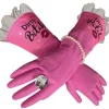 Egpull<DIRTY BITCH Diamond Pearl Luxury Glam Gloves Household Washing Cleaning Kitchen - Miniature Marvels: Airplane Models & Painted Dice
