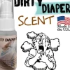 Egpull<DIRTY DIAPER Ass Stink Scent ~ Liquid Spray Mister Bottle - Fart Gag Prank Joke - Miniature Marvels: Airplane Models & Painted Dice