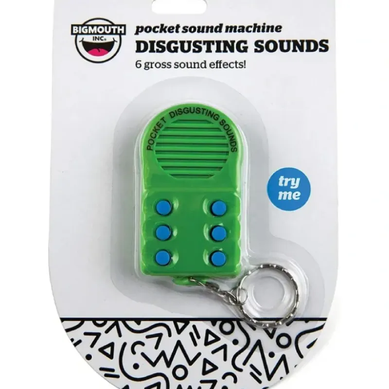 Egpull<Disgusting Poop Pooter Fart Burping Puke Key Chain - LOUD NOISE MAKER - Miniature Marvels: Airplane Models & Painted Dice