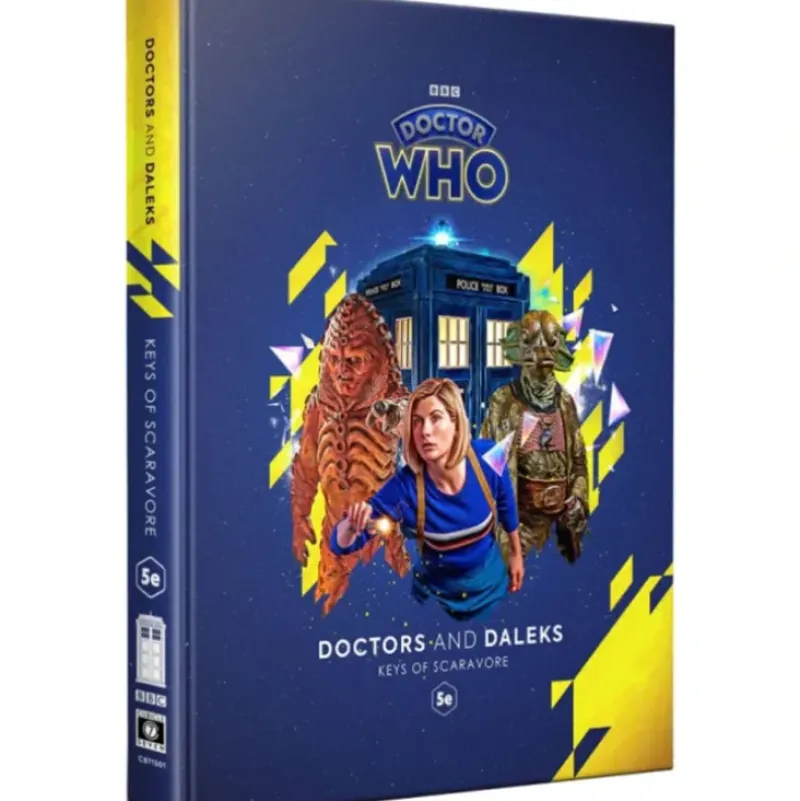 Shop All*Doctor Who D&D 5E: Doctors and Daleks: The Keys of Scaravore - Miniature Marvels: Airplane Models & Painted Dice