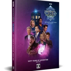 Shop All*Doctor Who: RPG: Sixty Years of Adventure Book 2 - Miniature Marvels: Airplane Models & Painted Dice