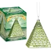 Egpull<Dollar Pyramid Ornament - Holiday Art Hand-Blown Glass Decor Archie McPhee - Miniature Marvels: Airplane Models & Painted Dice