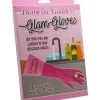 Egpull<DOMESTIC GODDESS Luxury Diamond Glam Gloves - Household Washing Cleaning Kitchen - Miniature Marvels: Airplane Models & Painted Dice