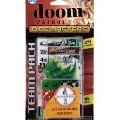 Shop All*Doom Patrol Team Pack: DC Comics Dice Masters WZK 73125 - Miniature Marvels: Airplane Models & Painted Dice