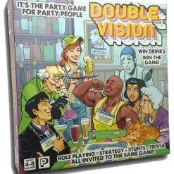 Board Game<Double Vision (18+) PPG 1001 - Miniature Marvels: Airplane Models & Painted Dice