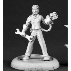 Miniature<Dr. Darius Hellstromme: Savage Worlds RPR 59003 - Miniature Marvels: Airplane Models & Painted Dice