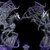 Miniature<Dracolich - Miniature Marvels: Airplane Models & Painted Dice