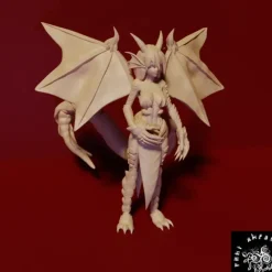 Shop All*Dragon Girl, 75mm - Miniature Marvels: Airplane Models & Painted Dice