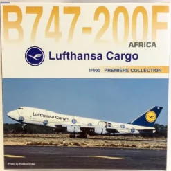 Airplane Model*Dragon Models 55075 1:400 Lufthansa Boeing 747-200 - Miniature Marvels: Airplane Models & Painted Dice