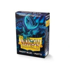 Shop All*Dragon Shield: Japanese Matte (60) Night Blue "Delphion" ATM 11142 - Miniature Marvels: Airplane Models & Painted Dice