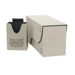Shop All*Dragon Shield: Nest Box+ 300 Light Grey/Black ATM 40407 - Miniature Marvels: Airplane Models & Painted Dice