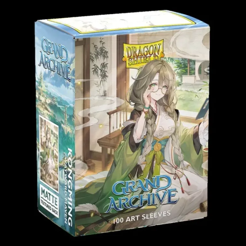 Shop All*Dragon Shields: (100) Matte Art - Grand Archive - Kongming Wayward Maven (DISPLAY 10) - Miniature Marvels: Airplane Models & Painted Dice