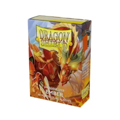 Shop All*Dragon Shields: Japanese (60) Matte Dual - Ember ATM 15154 - Miniature Marvels: Airplane Models & Painted Dice