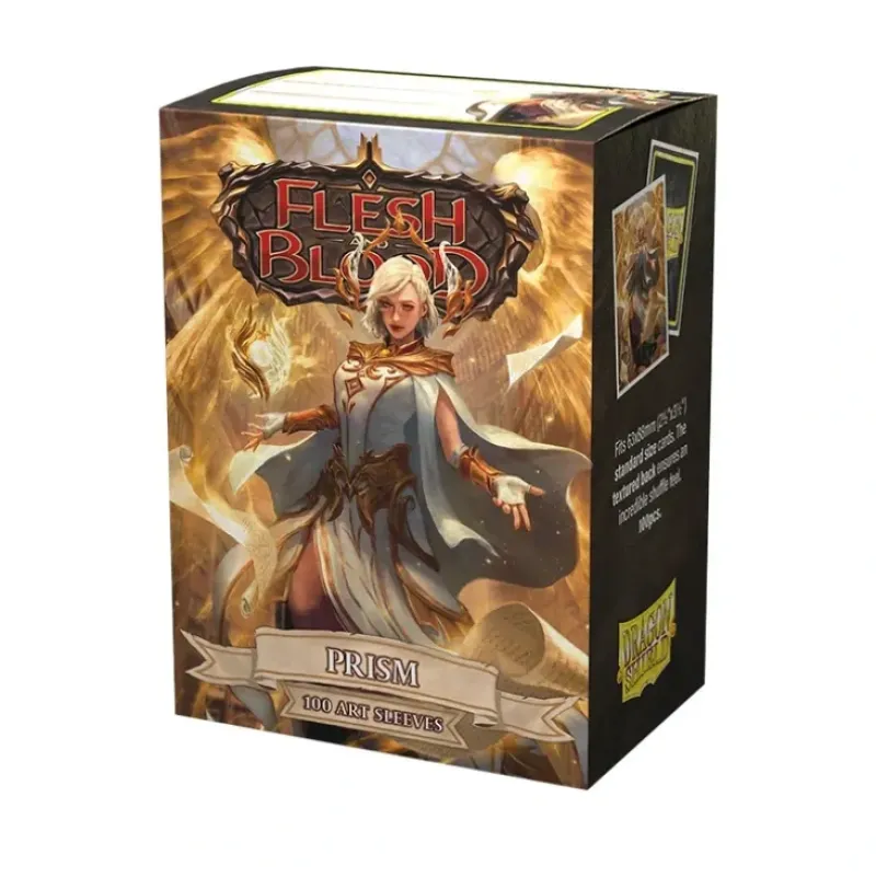 Shop All*Dragon Shields: Matte Art (100) Flesh and Blood "Prism" ATM 16043 - Miniature Marvels: Airplane Models & Painted Dice