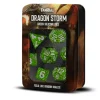 Dice<Dragon Storm Silicone Dice Set: Green Dragon Scales (7) - Miniature Marvels: Airplane Models & Painted Dice