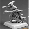 Miniature<Dramorion, Dark Elf Sorcerer: Warlord RPR 14630 - Miniature Marvels: Airplane Models & Painted Dice