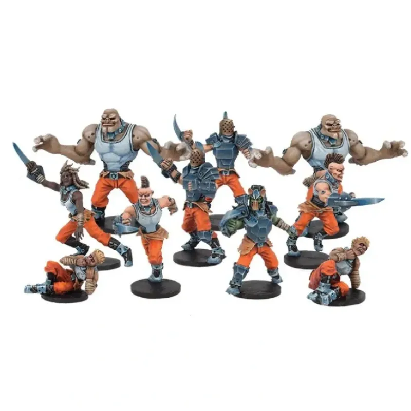 Shop All*Dreadball - Season 5: Long Rock Lifers Convicts MGE MGDBM111 - Miniature Marvels: Airplane Models & Painted Dice