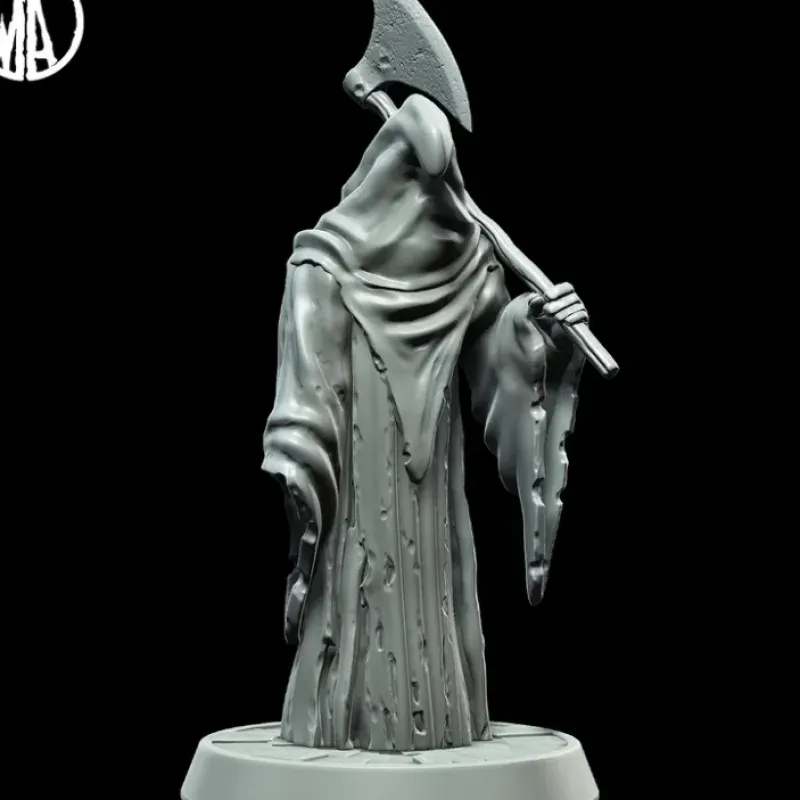 Miniature<Dreadful Headsman Executioner - Miniature Marvels: Airplane Models & Painted Dice
