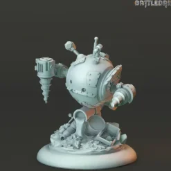Miniature<Drollo - Miniature Marvels: Airplane Models & Painted Dice