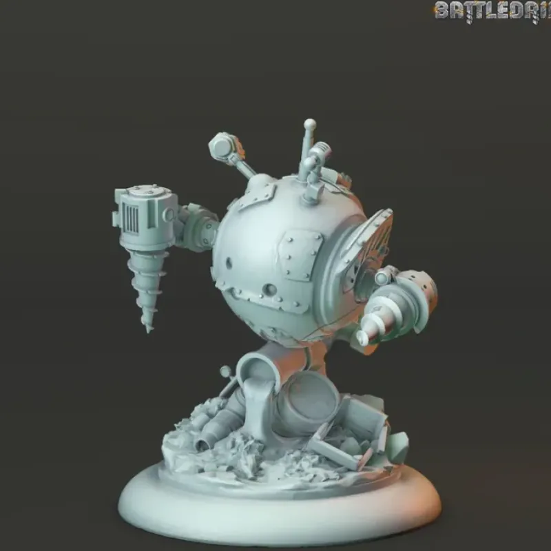 Miniature<Drollo - Miniature Marvels: Airplane Models & Painted Dice