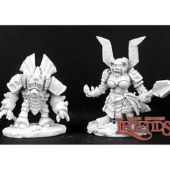 Miniature<Duergar Cleric and Golem: Dark Heaven Legends RPR 02988 - Miniature Marvels: Airplane Models & Painted Dice