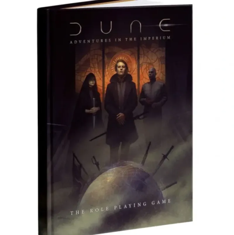 Shop All*Dune RPG Core Rulebook - Miniature Marvels: Airplane Models & Painted Dice