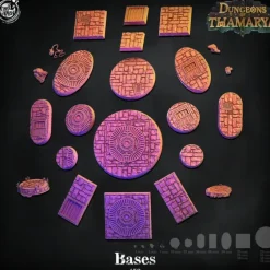 Shop All*Dungeon Bases - Miniature Marvels: Airplane Models & Painted Dice